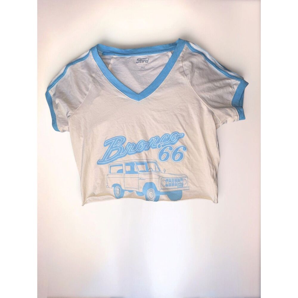 Ford x PacSun “Bronco 66” Crop Tee Size M